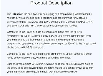 PICkit5 正規品　未開封　新品 Amazon | PICkit 5 インサーキット デバッガ/プログラマ